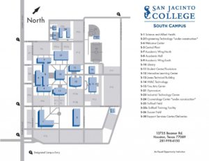 San Jacinto South Map – SkillsUSA Texas Postsecondary